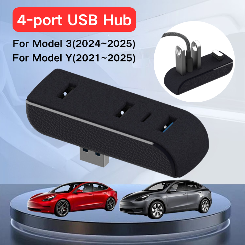 Heated Gloves Electric - Upgrade 4-Port USB Hub Extender Charger