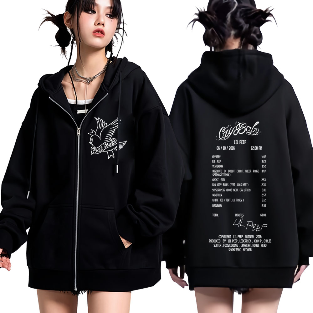 Rapper Lil Peep Cry Baby Album - Winter Clothing Pk ulasan dan harga