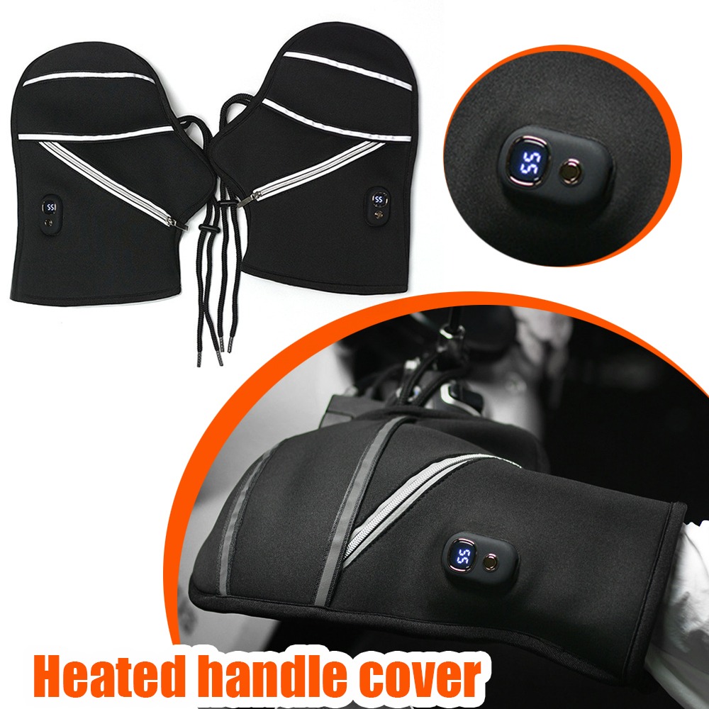 Motorcycle Handlebar Covers Wi - Heated Gloves Electric ulasan dan harga